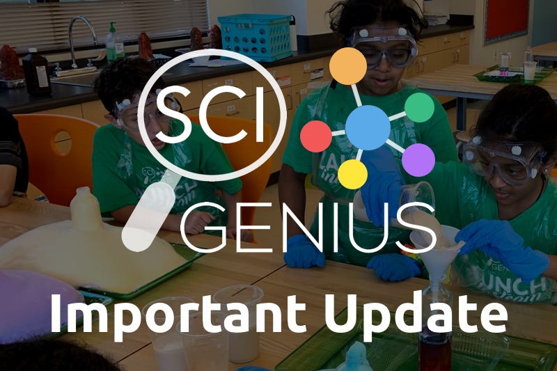 SciGenius Important Update
