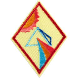 Girl Scout cadettes space and science badge