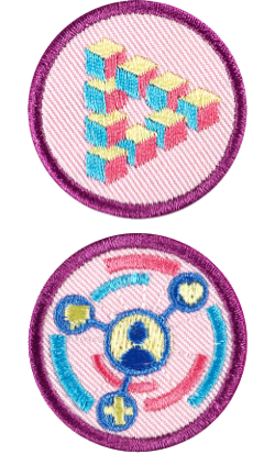 Girl Scout juniors game and app design badges