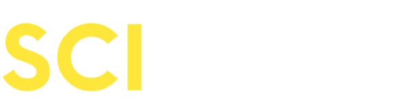 SciGenie wordmark in yellow and white